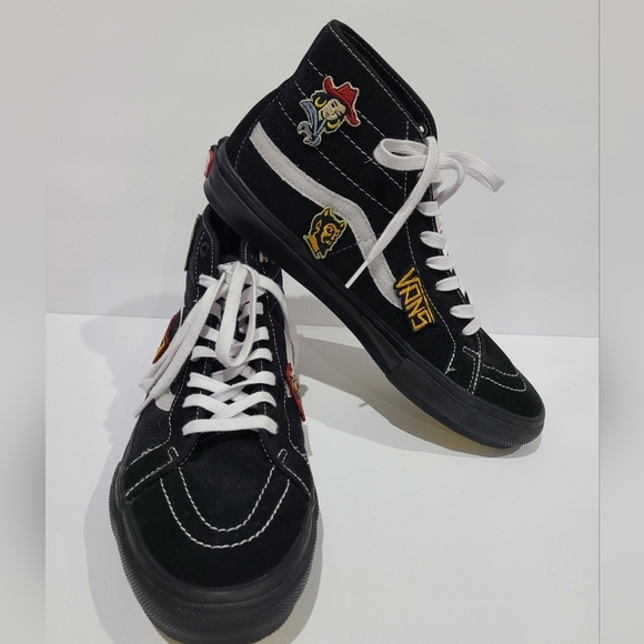 VANS Elijah Berle Skate Sk8 HI Decon Patch Art size 10 - Picture 2 of 10